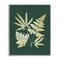 Stupell Industries Gilded Fern Leaves Framed Giclee Wall Art Design by JJ Design House LLC